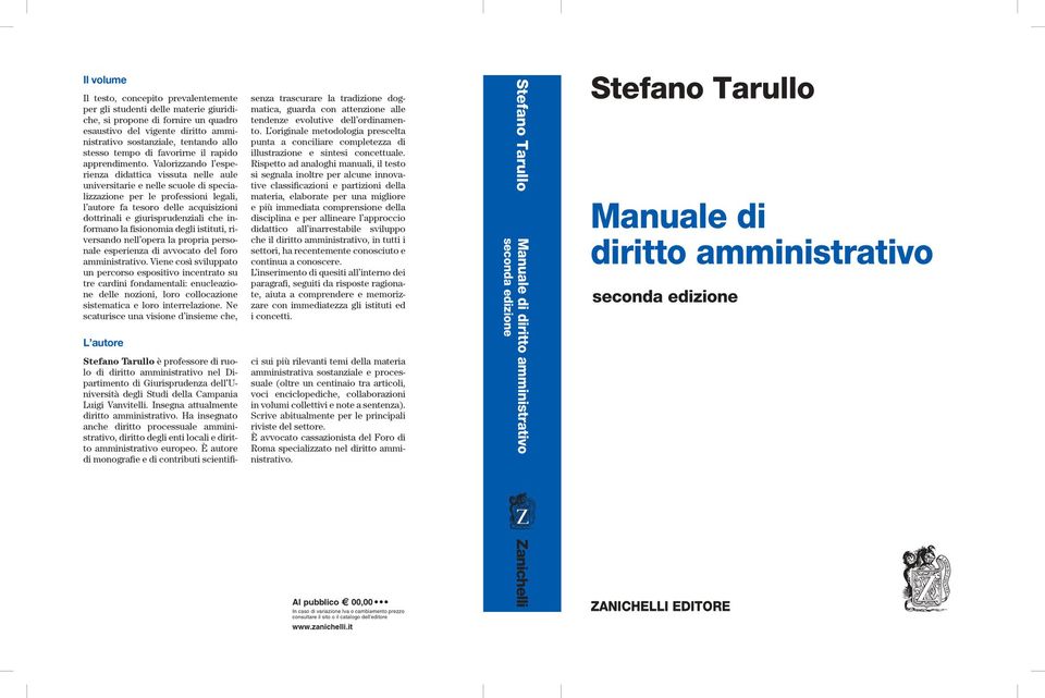 diritto amministrativo tarullo